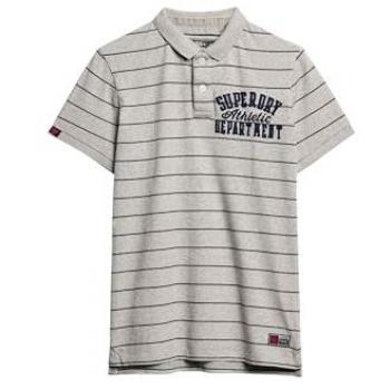 Polo Casual Grigio Cotone M1110436A L – Superdry
