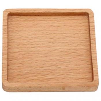 Insulated Walnut Wood Teacup Pad
