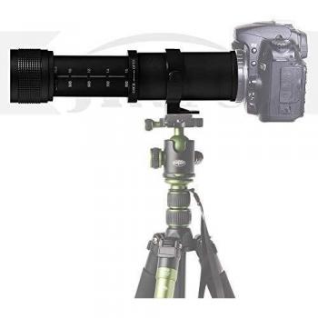 JINTU 420–800 mm Super‑Telezoom‑Linse für Canon EOS DSLR‑Kameras
