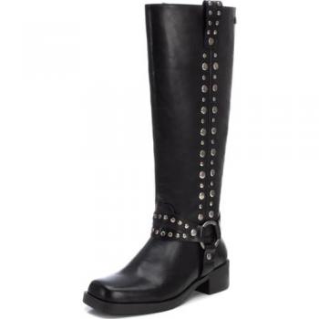 143415 Noir – Bottes à Fermeture Éclair Femme 39