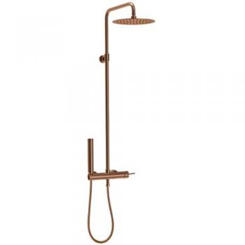 Colonne de douche mécanique extensible en cuivre Luisa