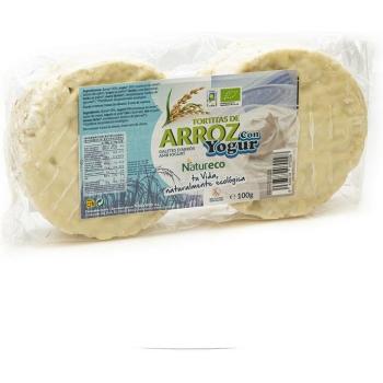 Natureco Galettes de Riz au Yoghourt 100g Écologiques