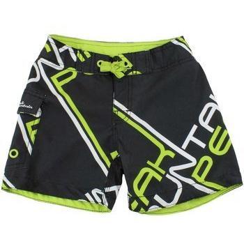 Maillot de bain ECOUMEA garçon Peak Mountain Noir