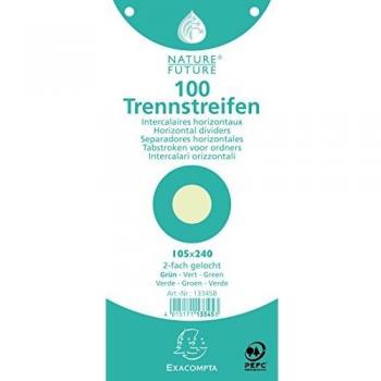 Exacompta 100-Pack Random Colour Fichas Separadores