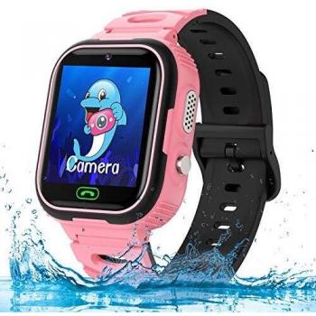 Multifunktionale Kinder Smart Watch mit IP67 Schutz, SOS Alarm und Voice Chat