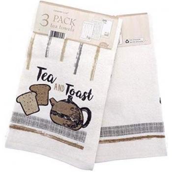 Country Club 100% Cotton Tea Towels Set