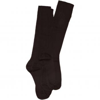 Black PEX Knee-High Academy Girl's Socks, 4-7 Years, 2 Pack