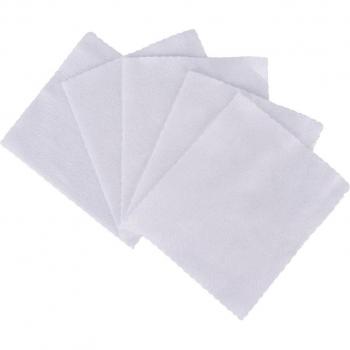 7cm x 6cm Lint-Free White Nail Wipes for UV Gel Polish Remover 100pcs