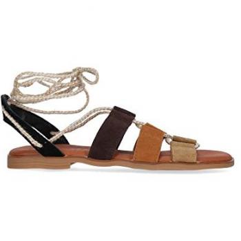 CHIKA10 NAIRA 08 Sandálias Femininas Marron-Multi
