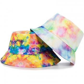 Outdoor Chic Tie-Dye Bucket Cap