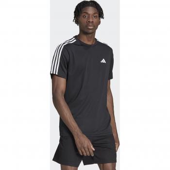 T-shirt adidas Train Essentials 3 manica corta nero bianco