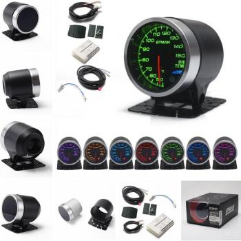 EPMAN 52mm Backlit Oil Temperature Gauge with Smoke Face EPXX703