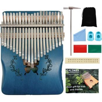 Kalimba Acacia 21 Clés – Set de Pianos à Touches Étanches