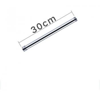 Alcachofa Ducha 40cm con Barra Deslizante Cobre