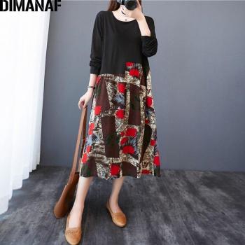 Demanáf Estilo Retro Talla Grande