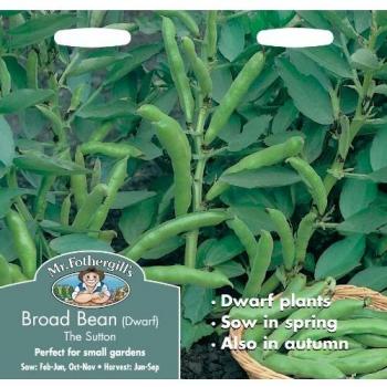Mr Fothergill's Broad Bean The Sutton (Dwarf)