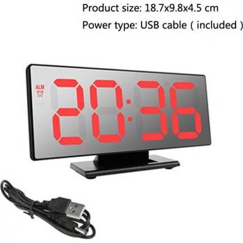 Reloj Despertador con Calendario y Temperatura