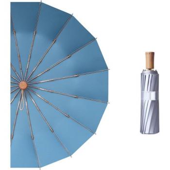 16-Rib Pocket Mini Umbrella with Anti-UV Protection