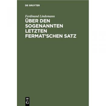 Über den sogenannten letzten Fermat'schen Satz
