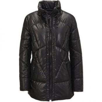 Modische Lederoptik Steppjacke