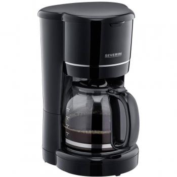 Negro Intenso 10T: Cafetera Severin con Jarra de Cristal