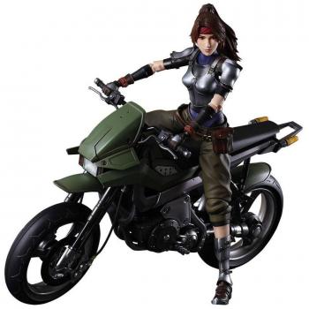 Figura de Jessie y Moto Final Fantasy VII Remake Play Arts Kai