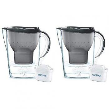 Brita Wasserfilter Kanne Marella Graphitgrau 2,4 Liter inkl. 1x Maxtra+ B-Ware