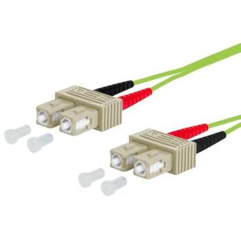 Metz OpDAT Glasfaserkabel SC-D/SC-D, 500 cm