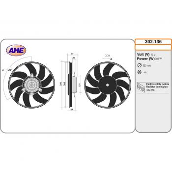 AHE 302.136 Système de Ventilation