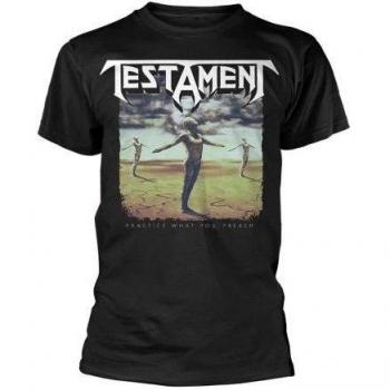 Testament Unisex T-Shirt Worte in Taten umsetzen M schwarz