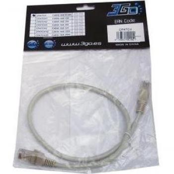 GO Cable de Red CPATCH RJ-45 5 Categoría 5 0.5 Metros Color Azul