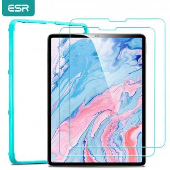 ESR 2Pcs Geharde Glas Screen Protector voor iPad Air 4 en iPad Pro 11/12,9 Inch