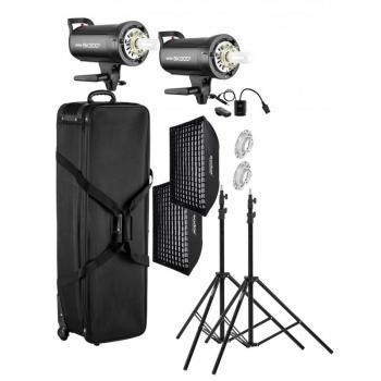 Kit Complet Godox SK300II avec 2 Flashs