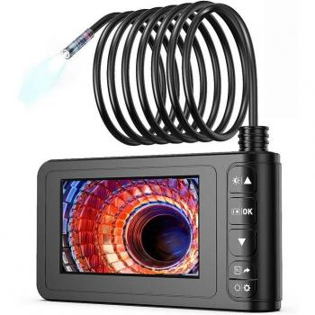 Écope Vision 1080HD 4,3 – Caméra Industrielle Étanche à 6 LEDs