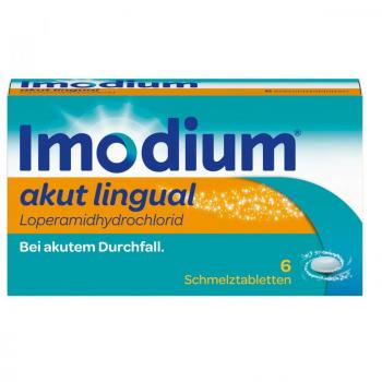 IMODIUM® akut lingual Schmelztabletten gegen Durchfall