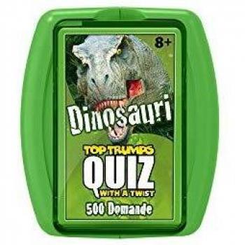 Dinosaurier Top Trumps Quiz – Winning Moves 34128, Englisch/Italienisch