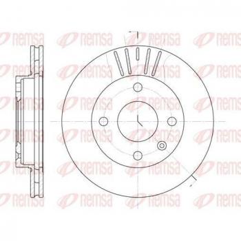 Bremsscheibe REMSA für VW, Ford, Mazda 6096.10
