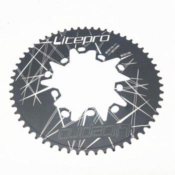 Cadena Ovalada Litepro para Bicicleta Plegable, Piñón Doble BCD 110/130MM