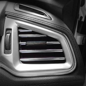 10Pcs 20cm Car Air Conditioner Outlet Trim Stickers