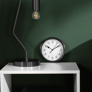 OHS Wall Clock Round Analogue Vintage Home Decor Small Bedroom Kitchen Uni