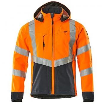 MASCOT® Arbeitsjacke Blackpool 4XL, orange und schwarzblau