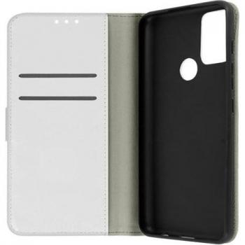 Moto G50 Custodia Avizar con Supporto Video, finitura bianca