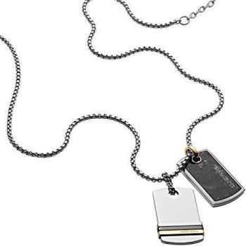 Diesel Kette mit Labradorit-Anhänger