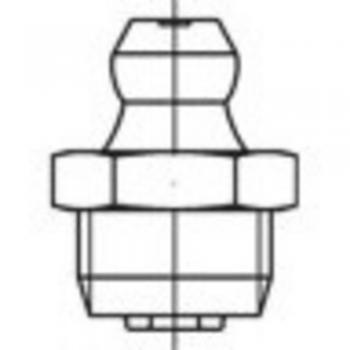 Graisseurs coniques droit/droit TOOLCRAFT 25 pièces