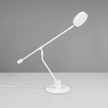 Lampada da scrivania Manduro, LED, bianca, metallo, CCT, dimmer