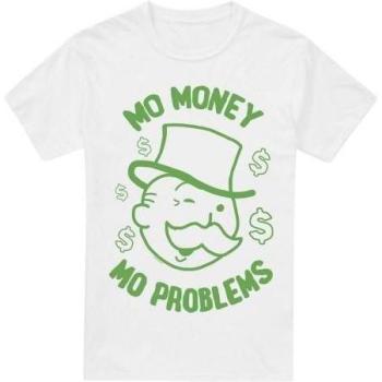 Men's White Monopoly M Problem Tee