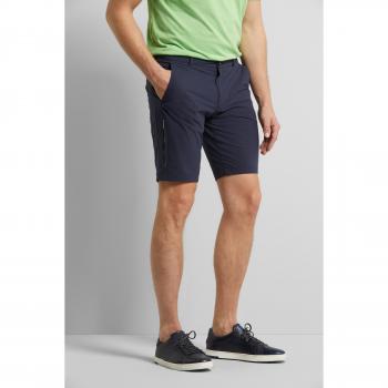 Sportliche Shorts mit High-Performance-Stretch in Blau