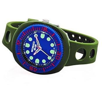 Watchmaker Milano Sub Orologio Uomo Submariner Vintage Quarzo Anni 70 Verde Blu