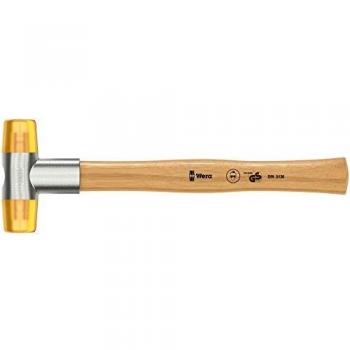 Mazza in plastica Wera 100 con testa in Cellidor 2x27 mm