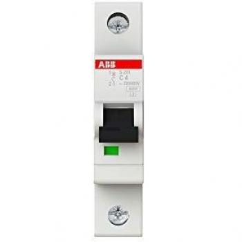 ABB S201-C4 Circuit Breaker 1-Pole 4A